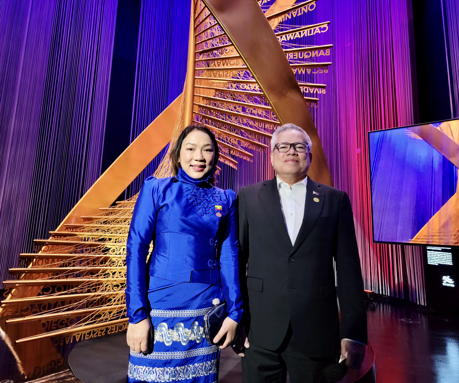 A Delightful Reception by Trade Minister Ramon Lopez of the Philippines