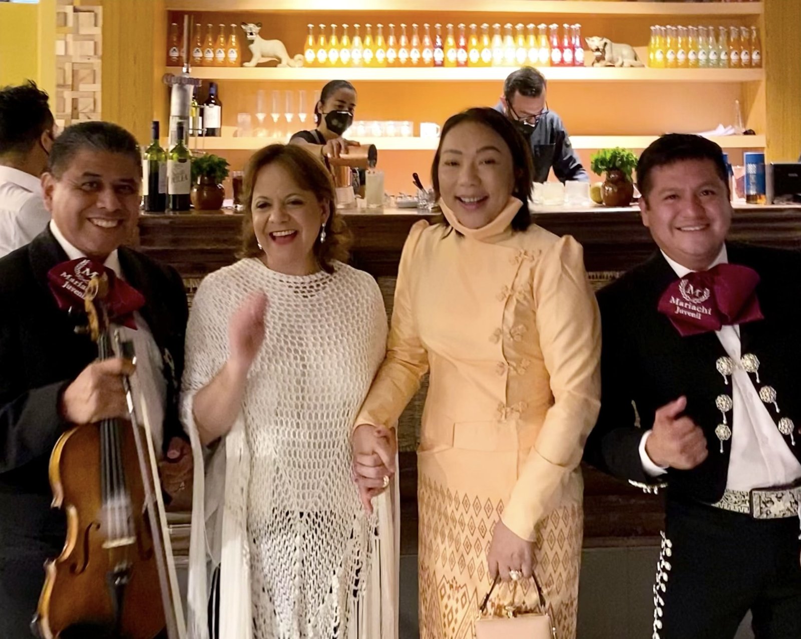 Levi Sap Nei Thang at Dinner by Martha Delgado of Mexico