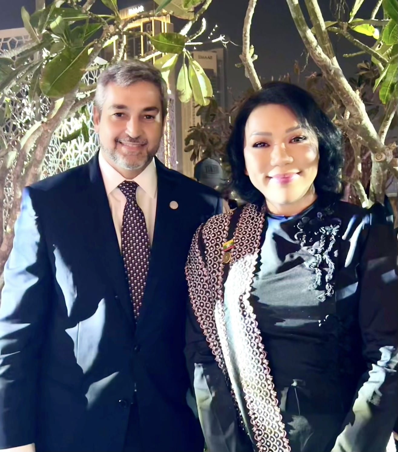 Levi Sap Nei Thang Attends A Dinner Hosted by The President of Paraguay