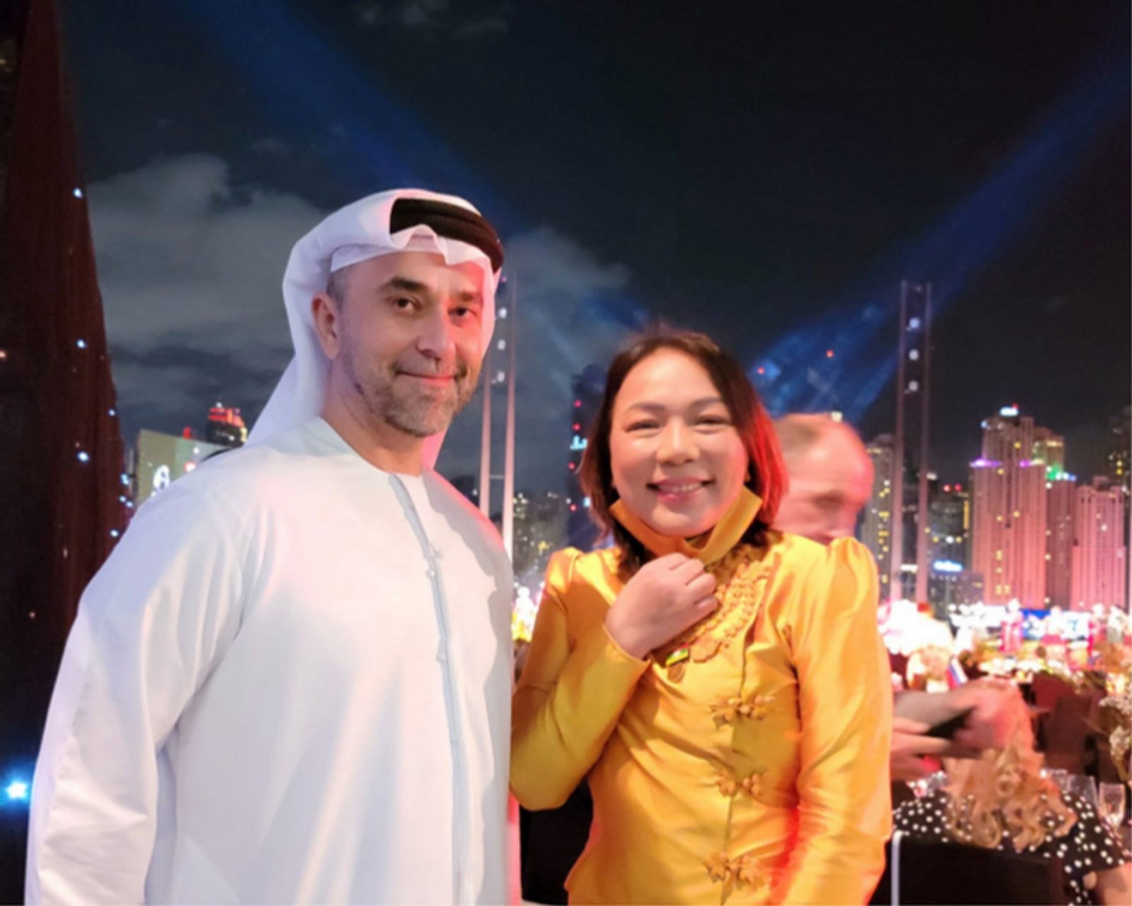 A Memorable Gala Dinner at Ain Dubai with Minister Denis Manturov and His Excellency Omar Saif Ghobash