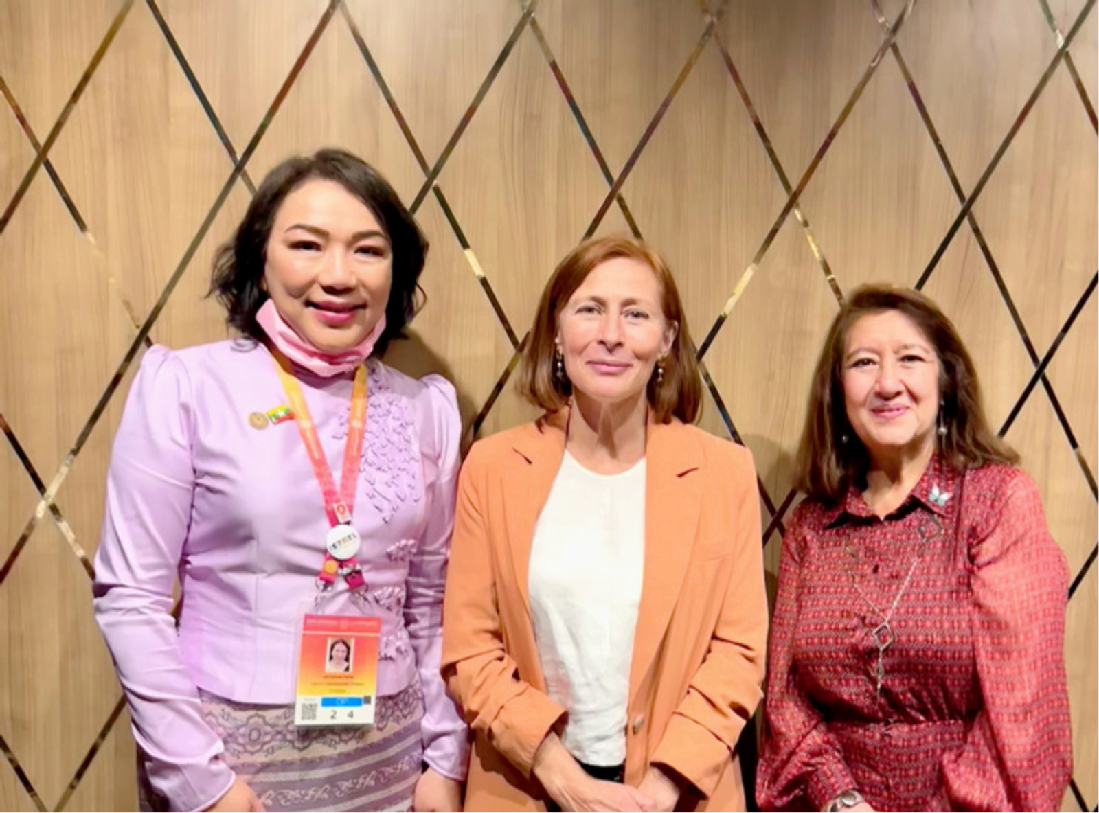 Levi Sap Nei Thang Welcomes Minister Tatiana Clouthier of Mexico