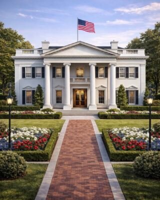 White House Rose Garden in Thailand by Levi Sap Nei Thang